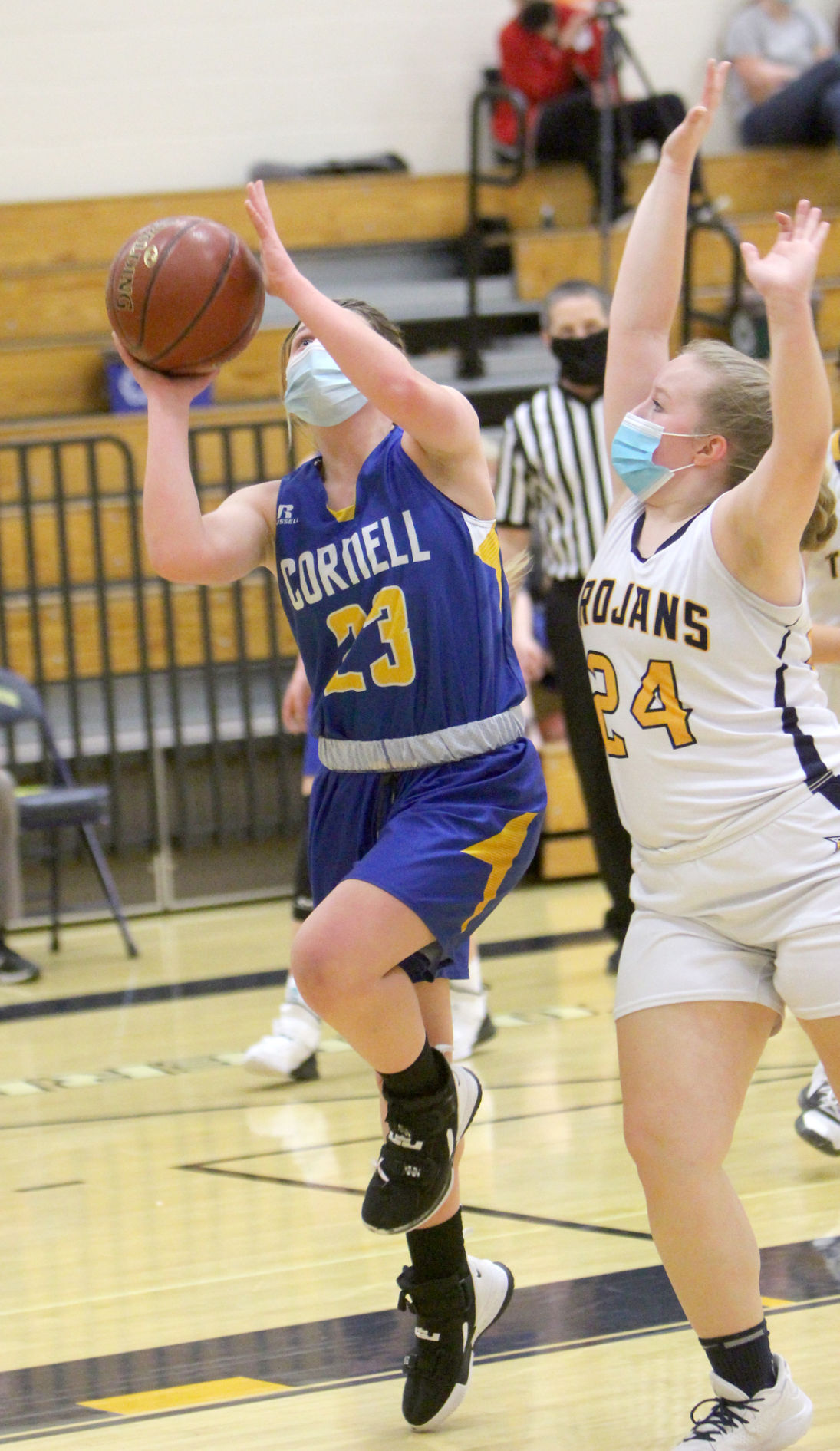 Cornell at New Auburn girls basketball 1-15-21
